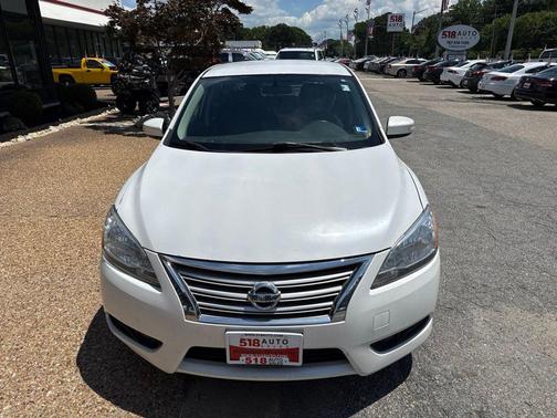 Aspen White 2014 Nissan Sentra SL