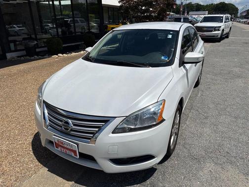 Aspen White 2014 Nissan Sentra SL