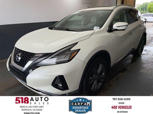 Pearl White Tricoat 2021 Nissan Murano Platinum FWD