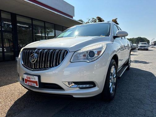 White Diamond Tricoat 2015 Buick Enclave Leather