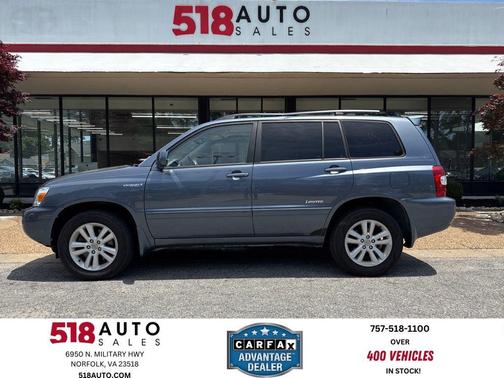 Blue 2006 Toyota Highlander Hybrid Base