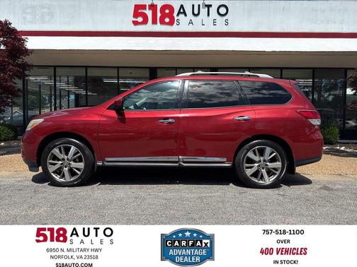 Cayenne Red Pearl 2014 Nissan Pathfinder Platinum
