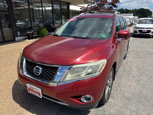Cayenne Red Pearl 2014 Nissan Pathfinder Platinum