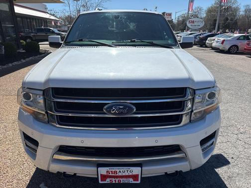 White Platinum Clearcoat Metallic 2015 Ford Expedition EL Limited
