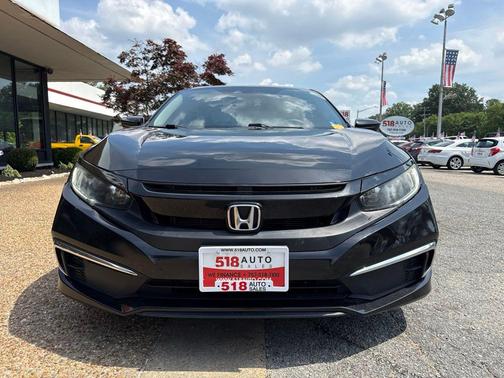 Black 2019 Honda Civic LX