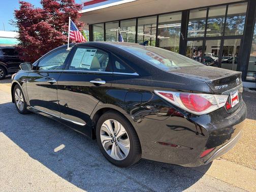 Eclipse Black 2015 Hyundai SONATA Hybrid Limited