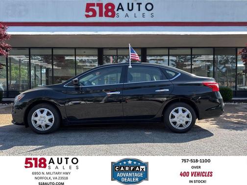 Super Black 2018 Nissan Sentra S