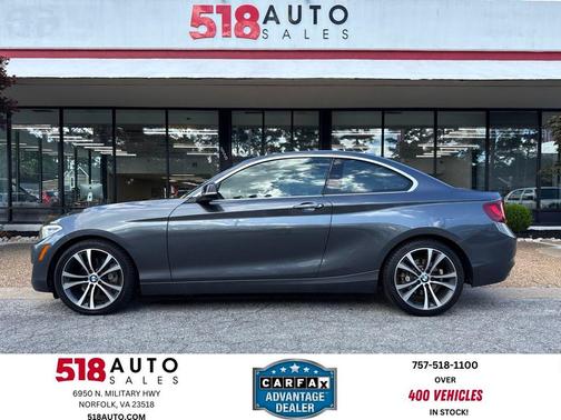 Mineral Gray Metallic 2015 BMW 228 xDrive