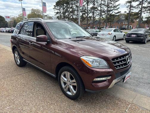 Cinnabar Red Metallic 2013 Mercedes-Benz M-Class 4MATIC