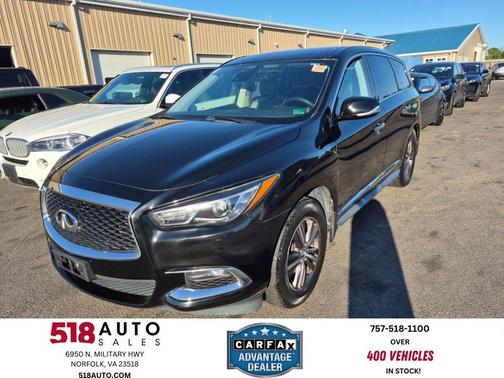 Black Obsidian 2019 INFINITI QX60 Pure