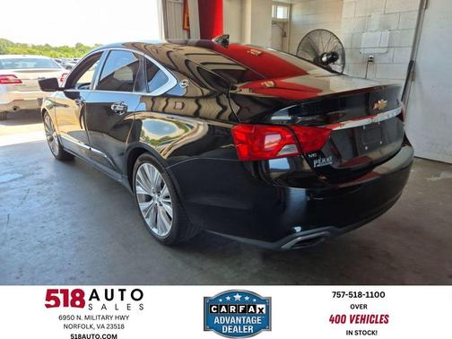 Black 2016 Chevrolet Impala LTZ