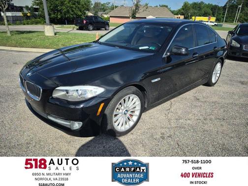 Jet Black 2011 BMW 535 535i