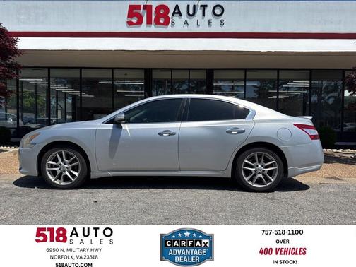 Silver Lightning Metallic 2010 Nissan Maxima SV