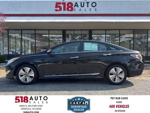 Eclipse Black 2015 Hyundai SONATA Hybrid Limited