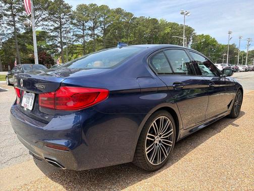 Mediterranean Blue Metallic 2019 BMW 540 xDrive