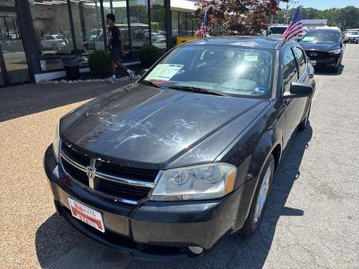 Brilliant Black Crystal Pearlcoat 2009 Dodge Avenger R/T
