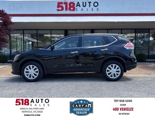 Super Black 2015 Nissan Rogue S