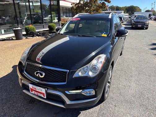 Black Obsidian 2017 INFINITI QX50 Base