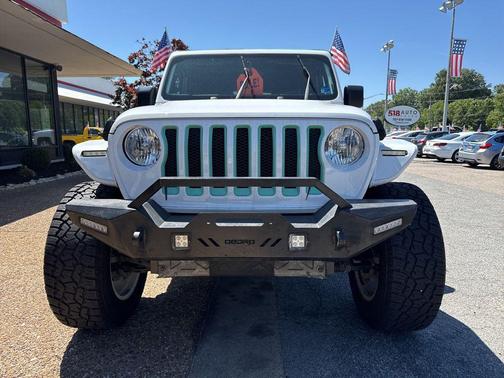 Bright White Clearcoat 2018 Jeep Wrangler Unlimited Sport