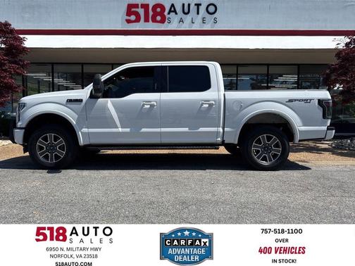 Oxford White 2017 Ford F-150 XLT