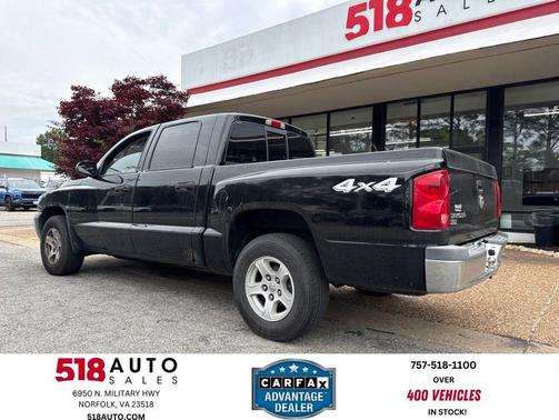 Black Clearcoat 2005 Dodge Dakota SLT Quad Cab