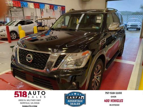 Super Black 2018 Nissan Armada SL