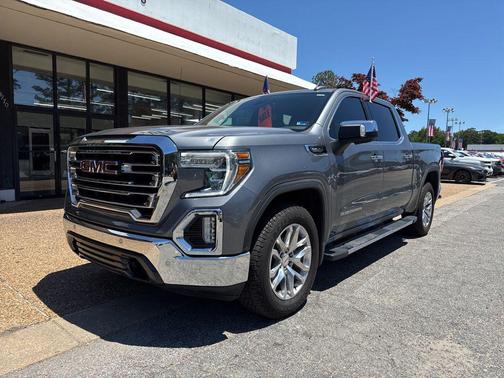 Satin Steel Metallic 2022 GMC Sierra 1500 SLT