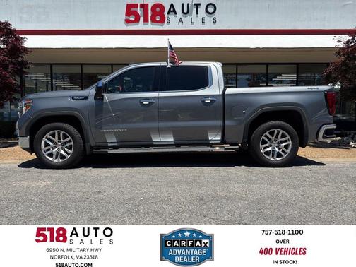 Satin Steel Metallic 2022 GMC Sierra 1500 SLT