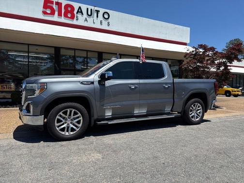 Satin Steel Metallic 2022 GMC Sierra 1500 SLT
