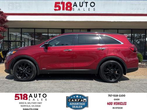 Passion Red 2020 Kia Sorento S