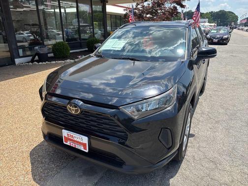 Midnight Black/Ice Edge Roof 2019 Toyota RAV4 LE