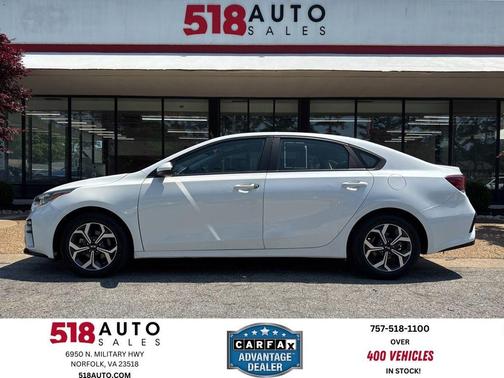Snow White Pearl 2021 Kia Forte LXS