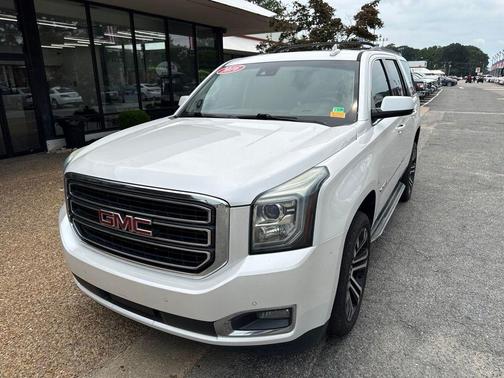 White Frost Tricoat 2016 GMC Yukon SLT
