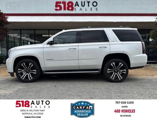 White Frost Tricoat 2016 GMC Yukon SLT