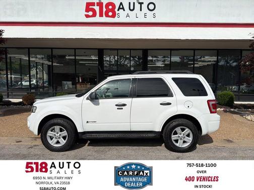 Oxford White (Fleet) 2010 Ford Escape Hybrid Base