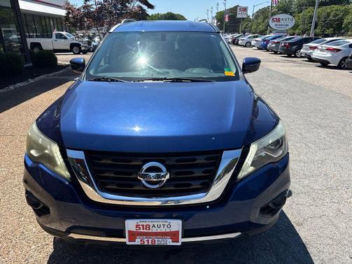 Caspian Blue 2017 Nissan Pathfinder S