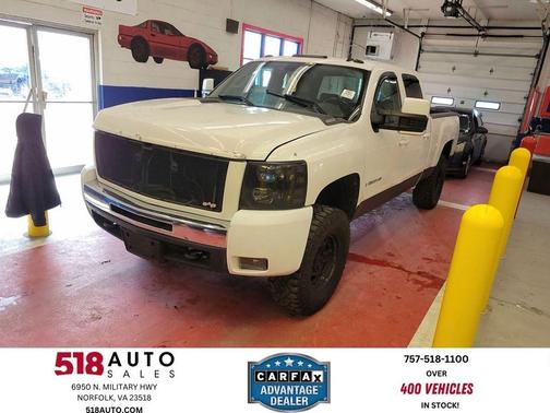 Summit White (Fleet) 2009 Chevrolet Silverado 2500 LTZ Crew Cab