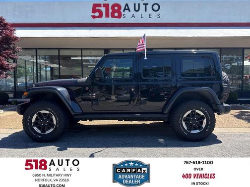 Black Clearcoat 2020 Jeep Wrangler Unlimited Rubicon