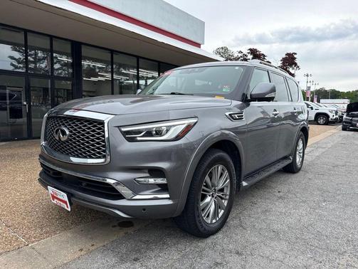 Graphite Shadow 2021 INFINITI QX80 Luxe