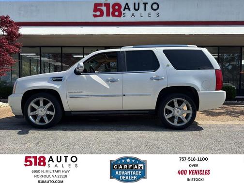 White Diamond Clearcoat 2012 Cadillac Escalade Hybrid Base
