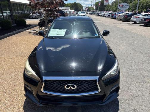 Black Obsidian 2018 INFINITI Q50 3.0t Sport