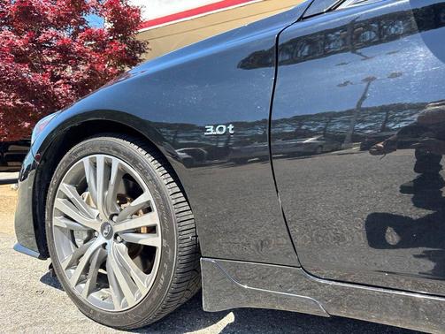 Black Obsidian 2018 INFINITI Q50 3.0t Sport