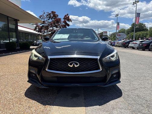 Black Obsidian 2018 INFINITI Q50 3.0t Sport