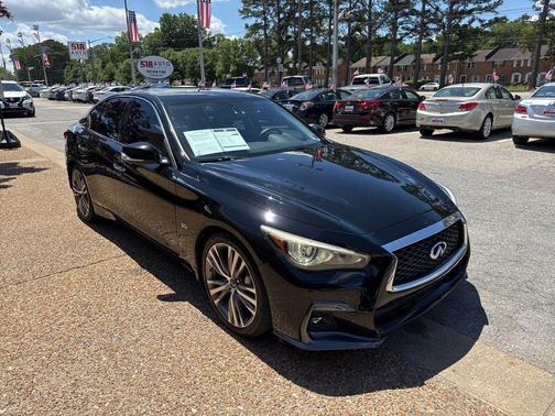 Black Obsidian 2018 INFINITI Q50 3.0t Sport