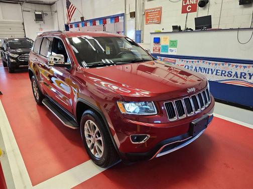 Deep Cherry Red Crystal 2015 Jeep Grand Cherokee Limited