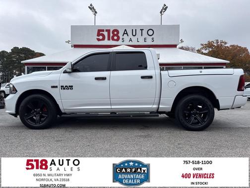 2018 RAM 1500 Night Crew Cab 4x4 5'7' Box