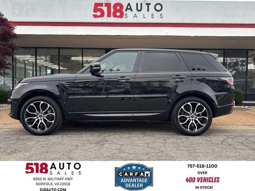 Santorini Black Metallic 2021 Land Rover Range Rover Sport HSE Silver Edition