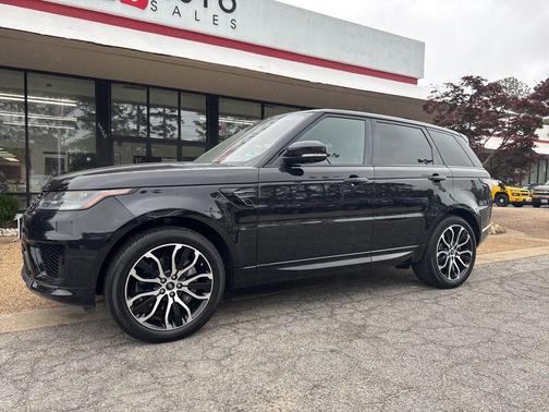 Santorini Black Metallic 2021 Land Rover Range Rover Sport HSE Silver Edition