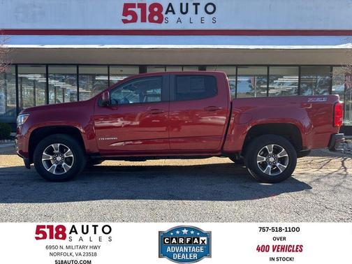 Red Hot 2015 Chevrolet Colorado Z71