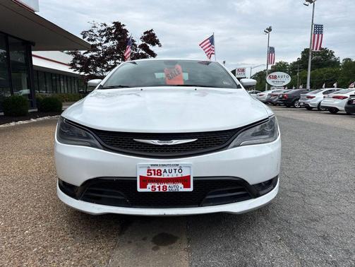 Bright White Clearcoat 2015 Chrysler 200 S